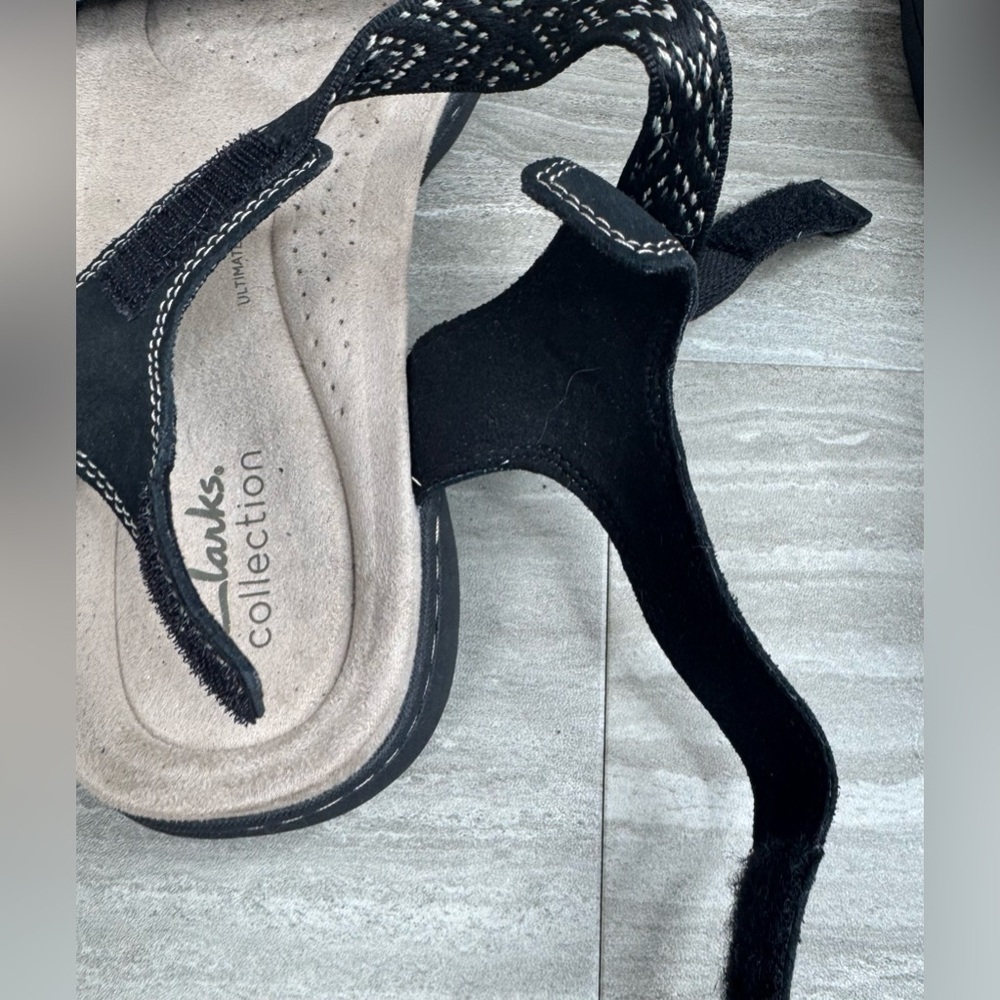 Clarks Collection Amanda Sprint Strappy Sandals Womens Size 11 - Picture 7 of 13